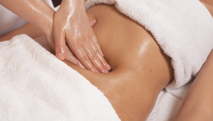body contouring spa montreal lymphatic post operative massage on a client 3